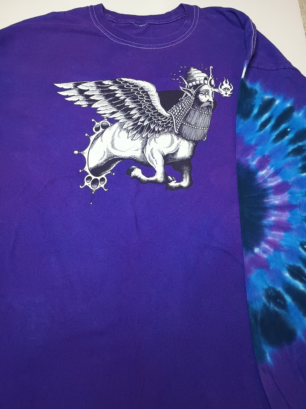 Chris Robinson Brotherhood CRB Long Sleeve Tye Dye T Shirt XXL